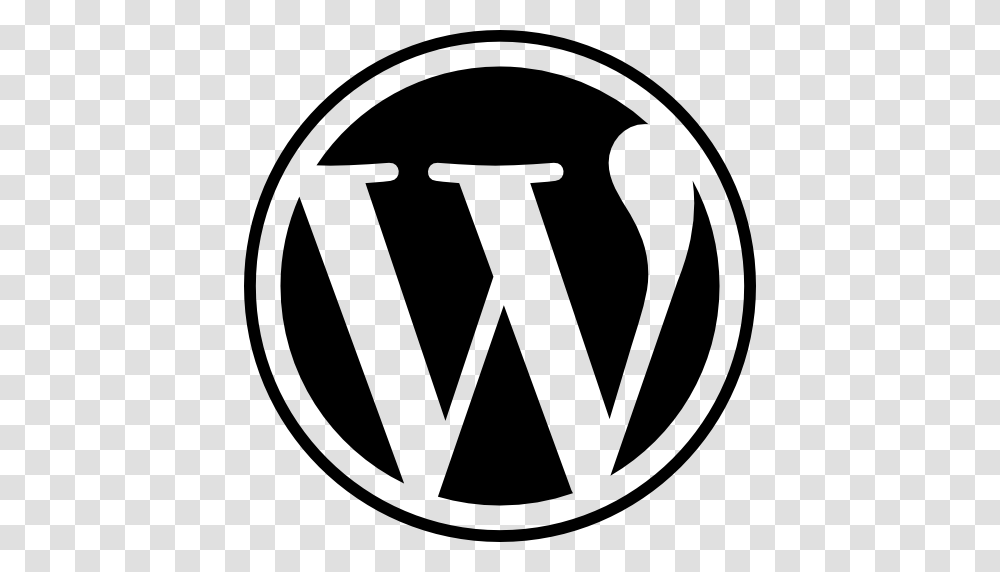 Wordpress, Logo, Trademark, Emblem Transparent Png