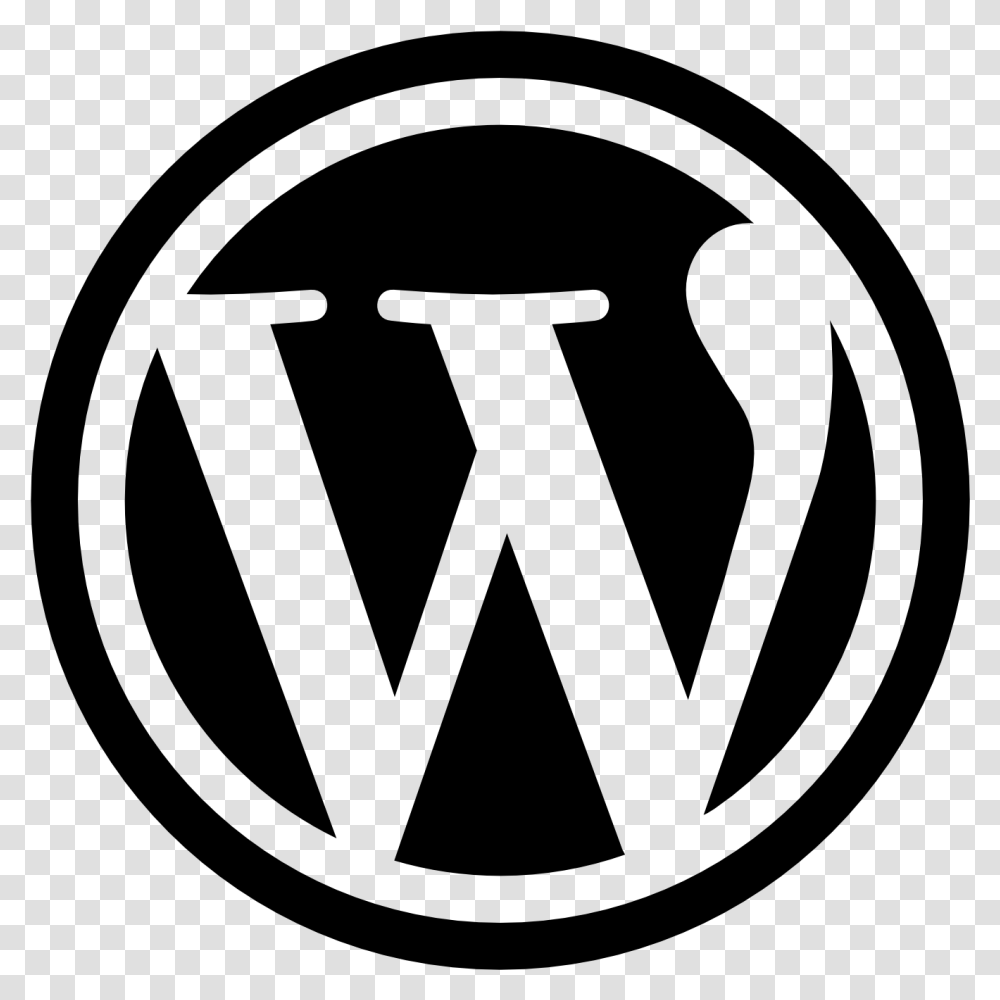 Wordpress Logo Wikipedia Icons, Gray, World Of Warcraft Transparent Png