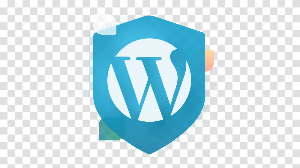 Wordpress Plugin By Secure Privacy Blue Wordpress Logo, Armor, Symbol, Trademark, Security Transparent Png