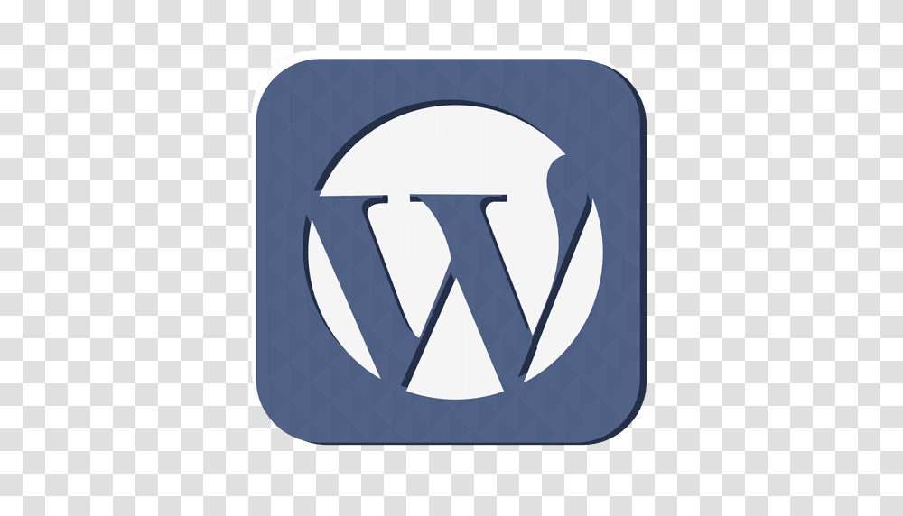 Wordpress Rubber Icon, Logo, Trademark Transparent Png