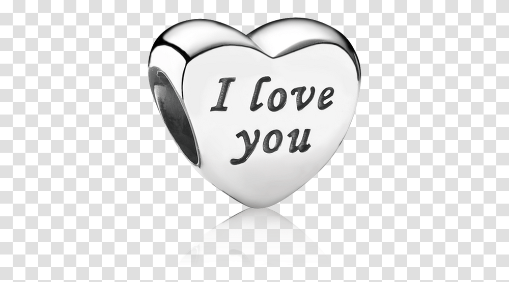 Words Of Love Engraved Heart Charm Love You Pandora Charm, Soccer Ball, Football, Team Sport, Sports Transparent Png