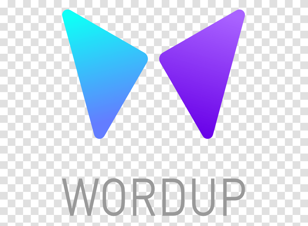 Wordup Triangle, Purple, Logo Transparent Png