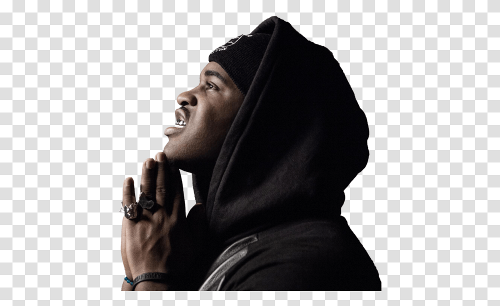 Work A Ap Ferg, Apparel, Hood, Person Transparent Png