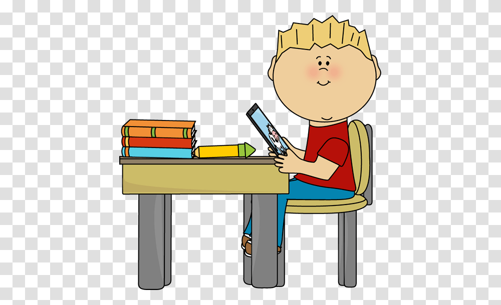 Work Cliparts, Furniture, Person, Reading, Table Transparent Png