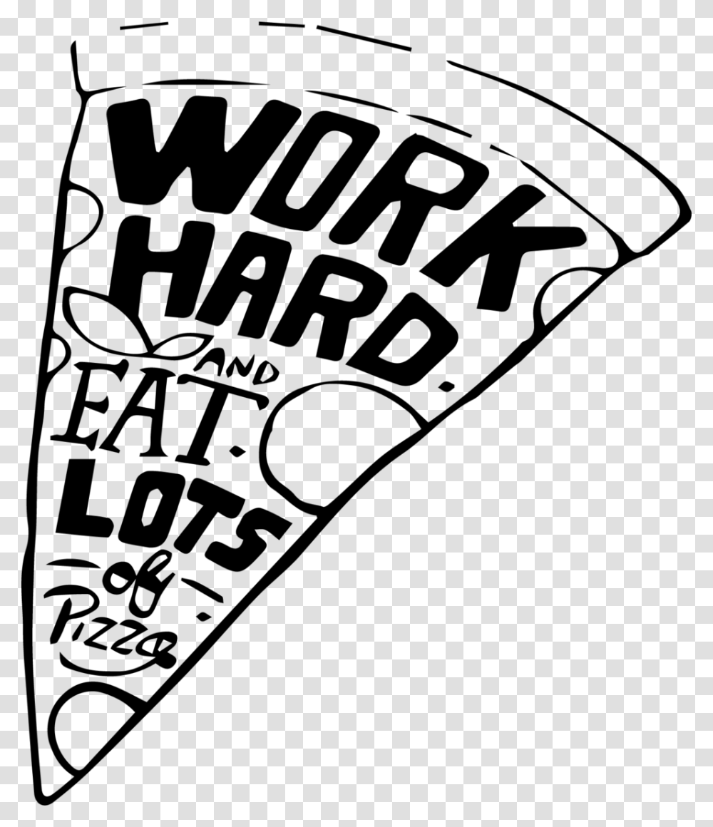 Work Hard Pizza Pizza Party For Hard Work, Gray, World Of Warcraft Transparent Png