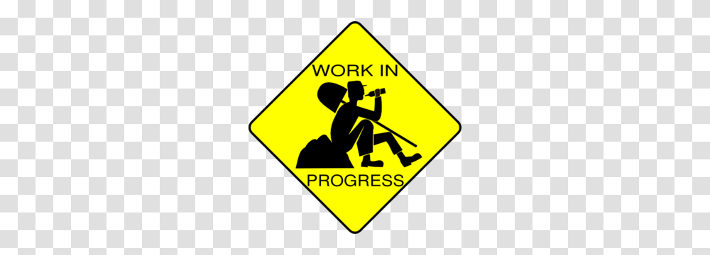 Work In Progress Clip Art, Road Sign, Person, Human Transparent Png