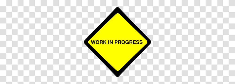 Work In Progress Clip Art, Sign, Road Sign, Business Card Transparent Png