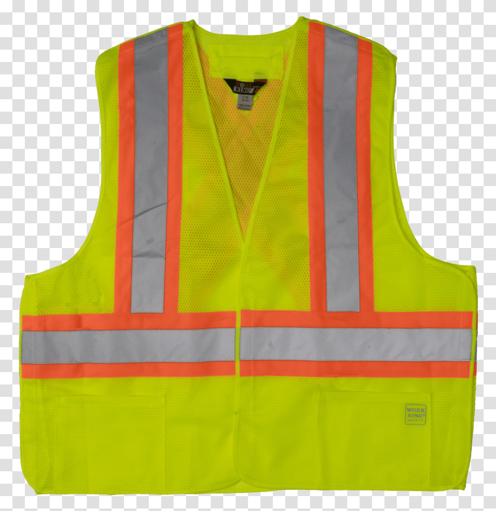Work King Safety By Tough Duck Mens 5 Point Tearaway Sweater Vest, Apparel, Lifejacket, Flag Transparent Png