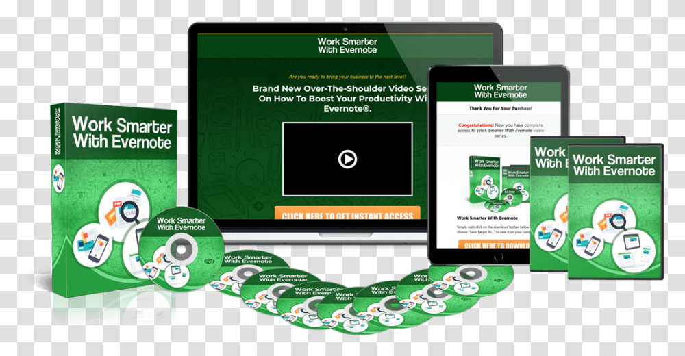 Work Smarter With Evernote Plr, Game Transparent Png