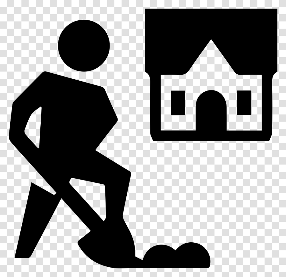 Work Svg Icon Person Icon Work People, Stencil, Kneeling Transparent Png