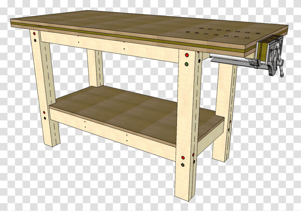 Workbench Photos Workbench Plan, Furniture, Table, Wood, Coffee Table Transparent Png