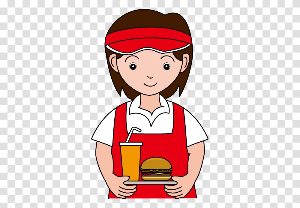 Worker Cliparts, Girl, Female, Waiter, Nurse Transparent Png