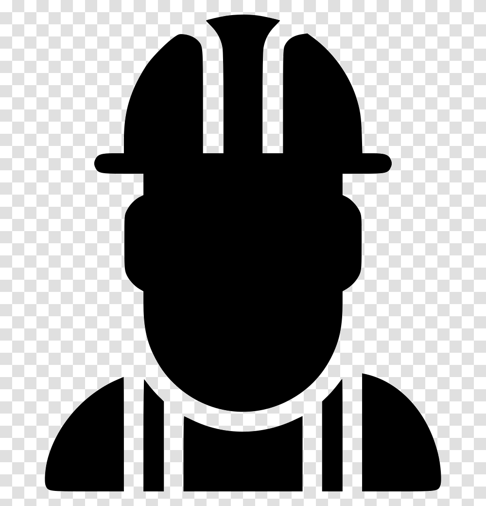 Worker Icon Free Download, Stencil, Silhouette, Label Transparent Png