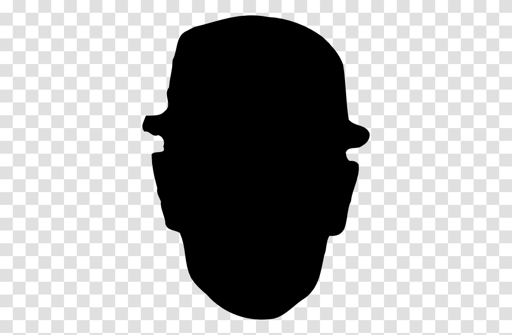 Worker Wearing Hard Hat Silhouette Clip Art, Head, Person, Human, Face Transparent Png