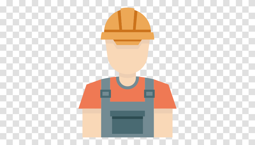 Worker Worker Icon With And Vector Format For Free, Apparel, Vest, Helmet Transparent Png