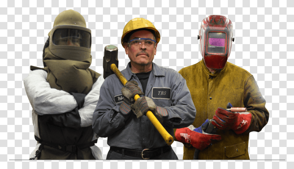 Workers Maintenance And Repair Workers, Person, Human, Helmet Transparent Png