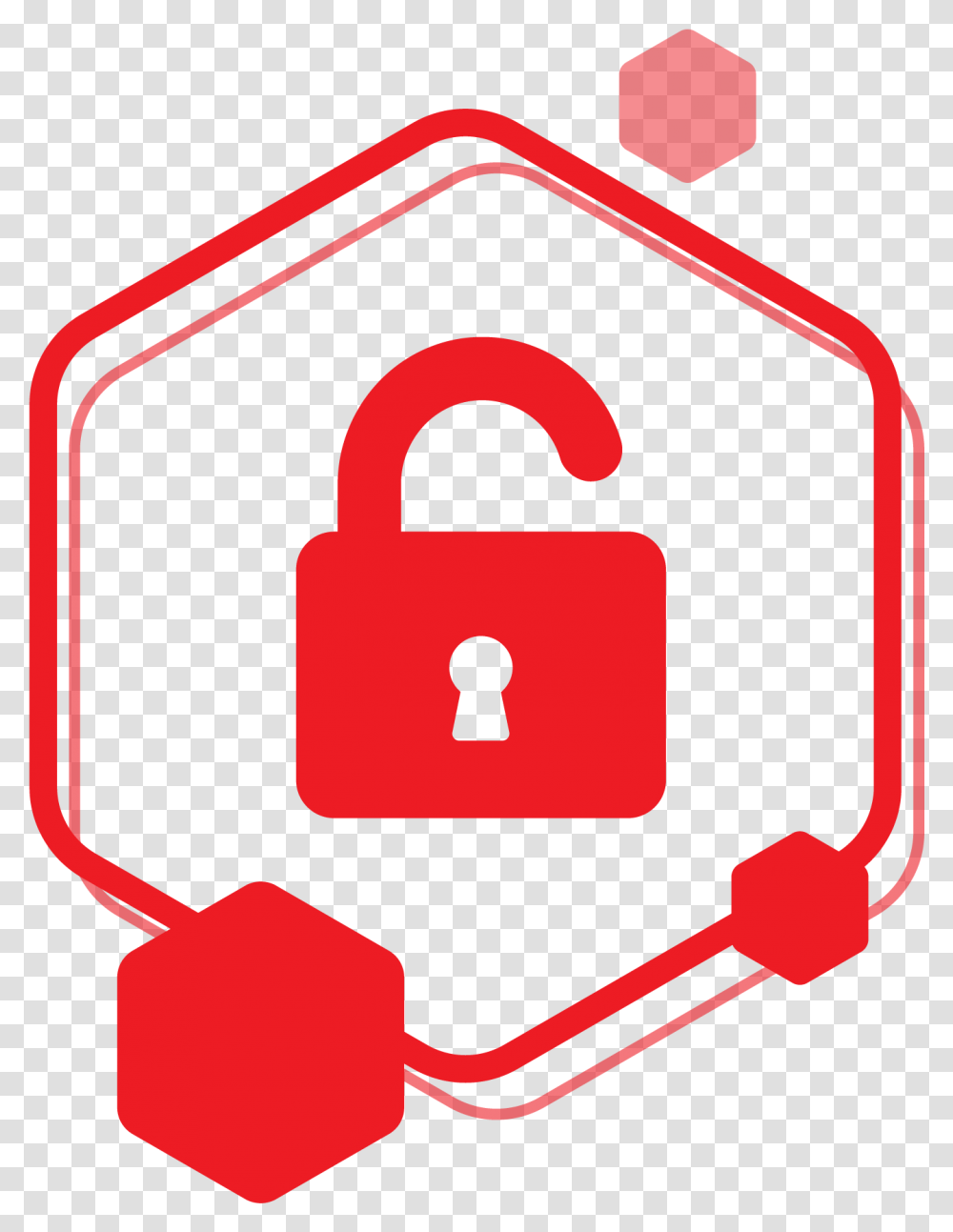 Workflow Icon Red, Security, Gas Pump, Machine, Lock Transparent Png