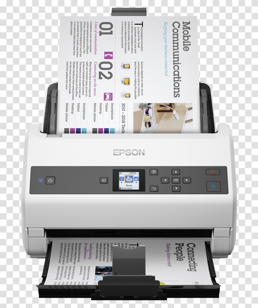 Workforce Ds 970 Epson Gitex 2017, Machine, Printer, Laptop, Pc Transparent Png