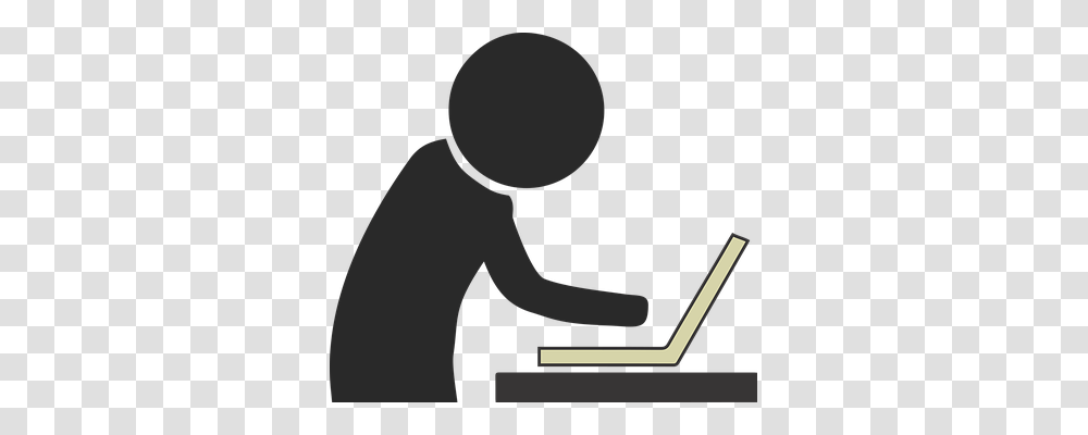 Working Technology, Silhouette, Kneeling Transparent Png
