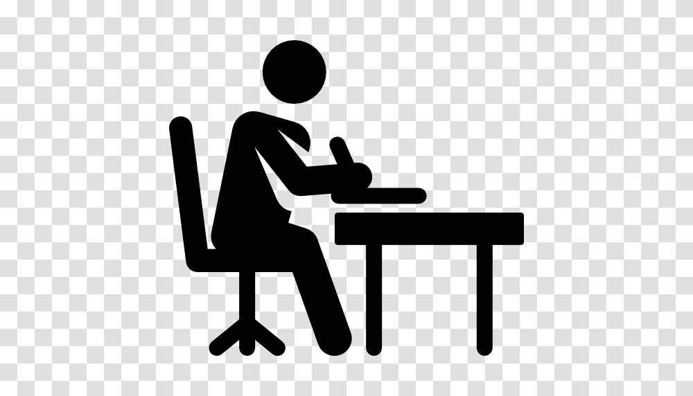 Working Icon, Person, Human, Silhouette, Kneeling Transparent Png