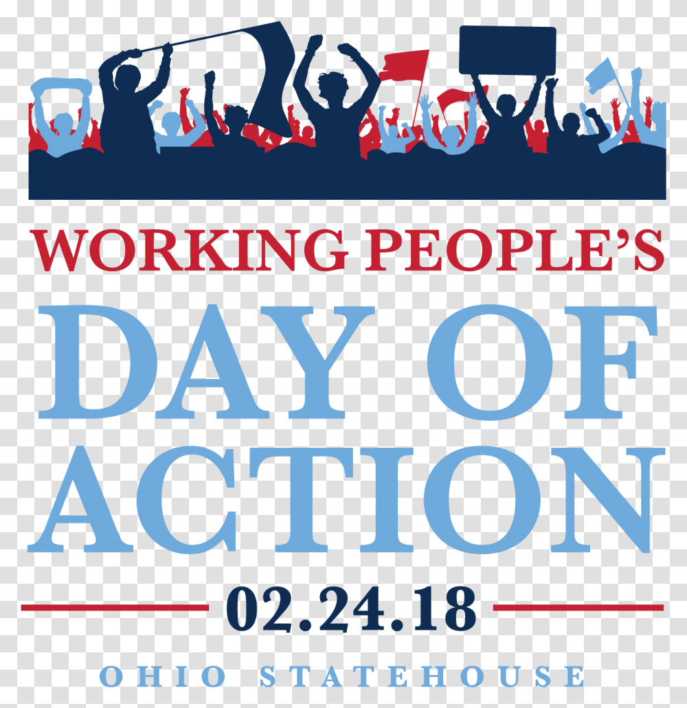 Working Peoples Day Of Action, Alphabet, Word, Poster Transparent Png