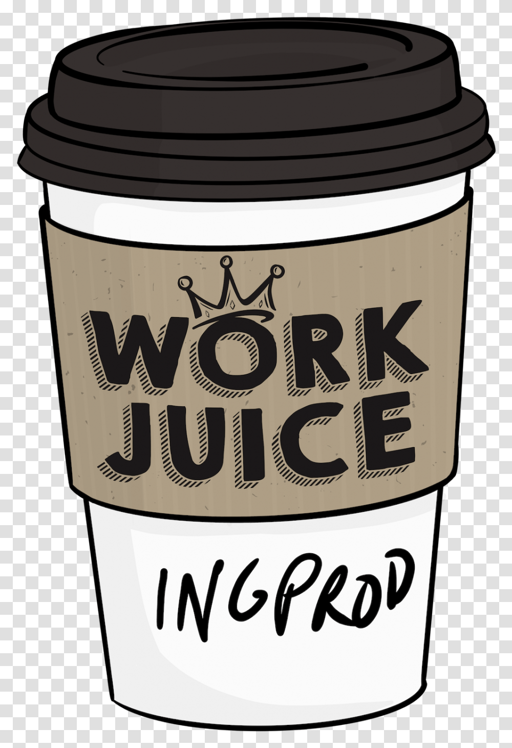 Workjuice Improv, Coffee Cup, Milk, Beverage Transparent Png