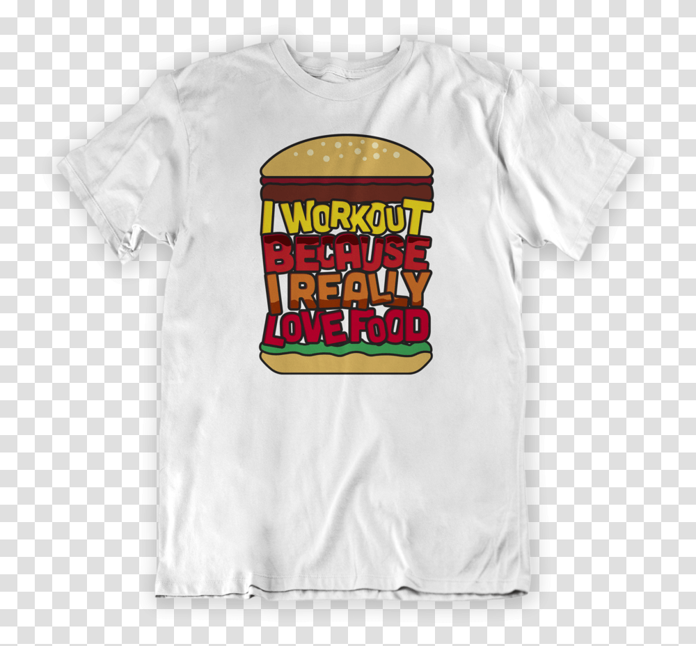 Workout Burger Dsgn Tree Cheeseburger, Clothing, Apparel, T-Shirt, Person Transparent Png