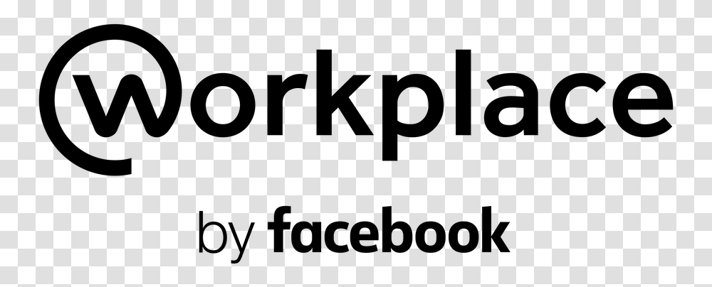 Workplace From Facebook Lock Up Black Workplace By Facebook Logo, Gray, World Of Warcraft Transparent Png