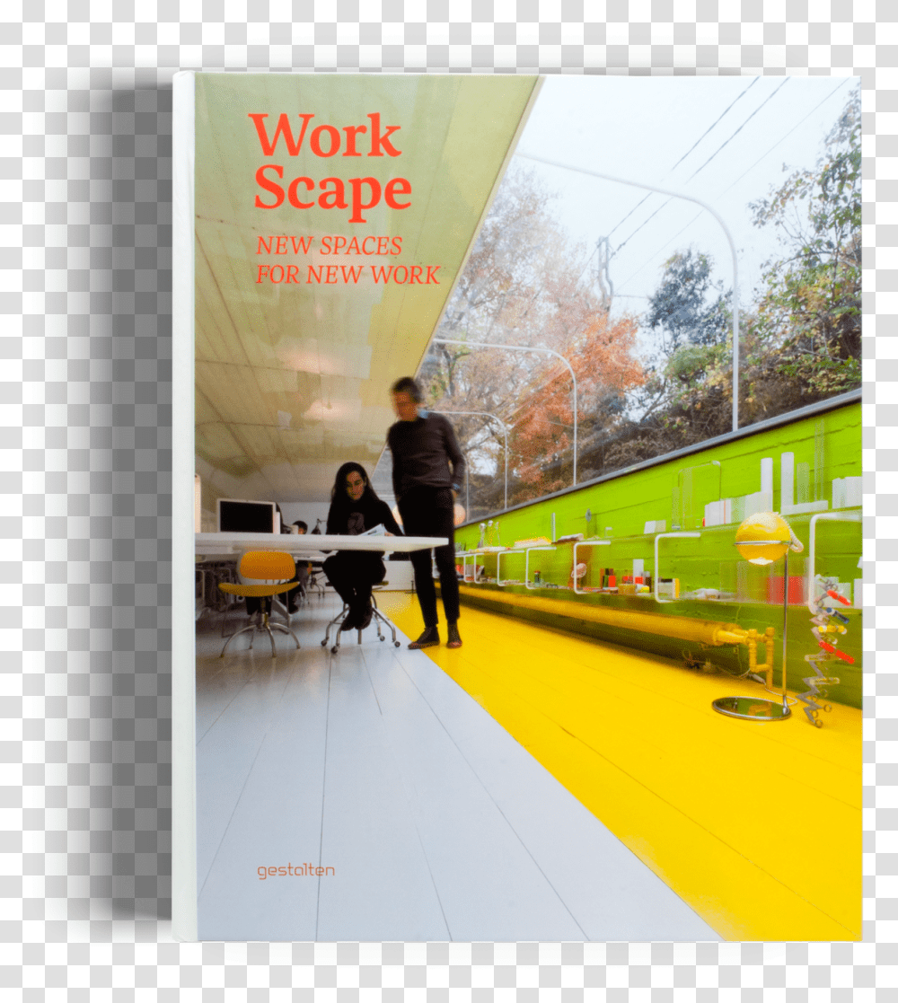 Workscape Work Spaces Gestalten BookClass Workscape New Spaces For New Work, Person, Tabletop, Furniture, Chair Transparent Png