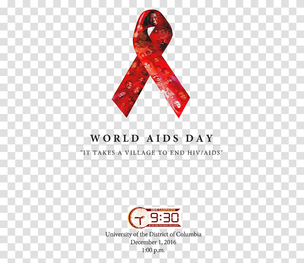 World Aids Day Cover World Aids Day 2010, Tie, Accessories, Accessory, Necktie Transparent Png
