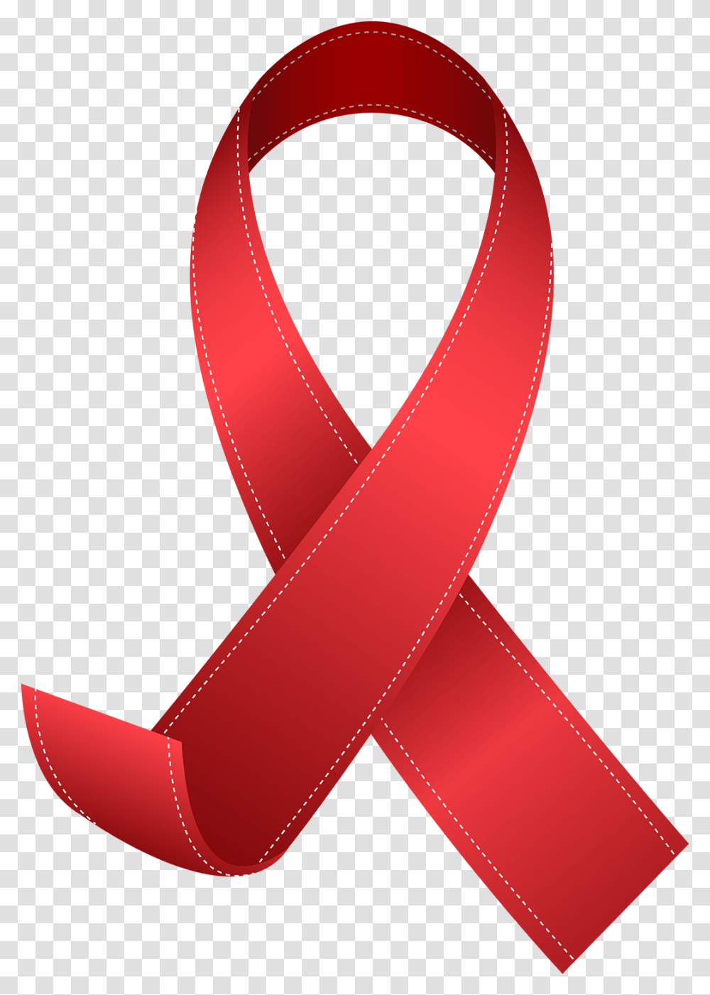 World Aids Day Red Ribbon Hiv, Purple Transparent Png