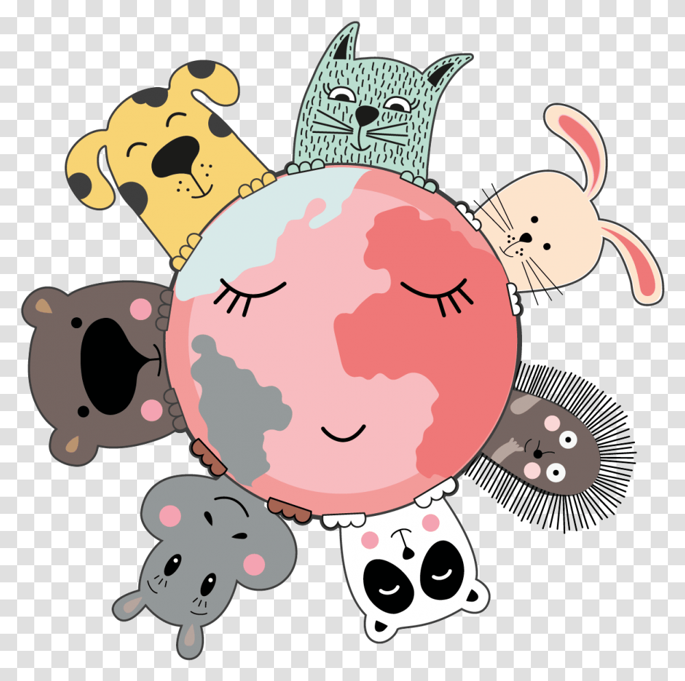 World Animal Day Black And White Transparent Png