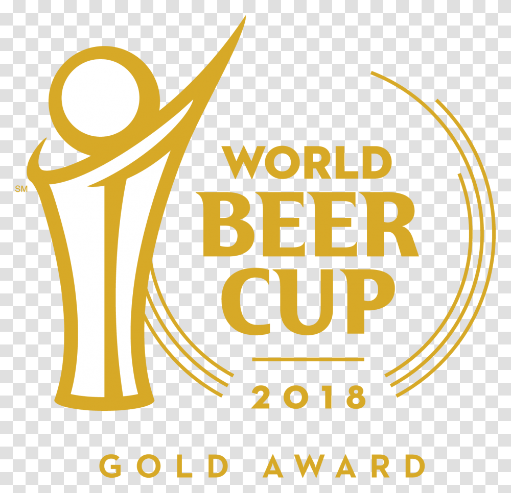 World Beer Cup 2018 Gold Medal, Label, Paper, Glass Transparent Png