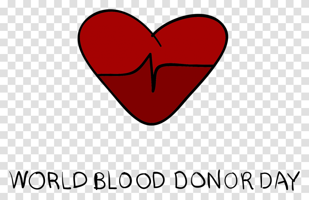 World Blood Donor Day Heart Blood Image Heart, Label, Portrait, Face Transparent Png
