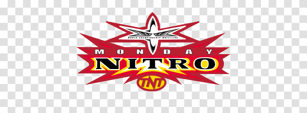 World Championship Wrestling Images Wcw Monday Nitro Logo, Label, Advertisement, Poster Transparent Png