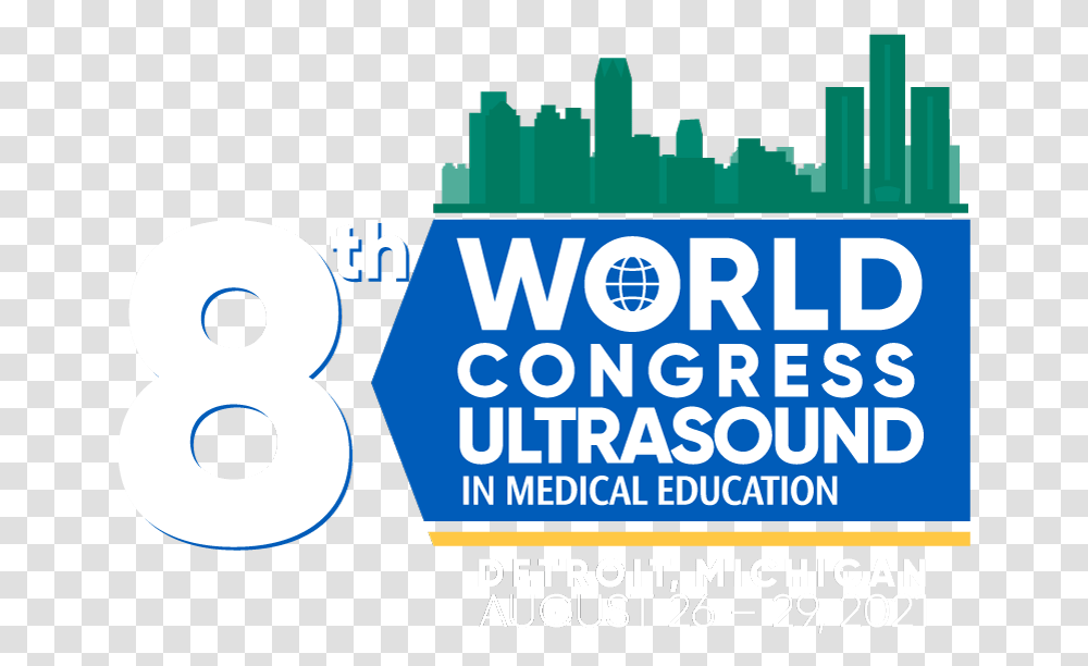 World Congress Ultrasound In Medical Education Cultivate, Number, Symbol, Text, Urban Transparent Png