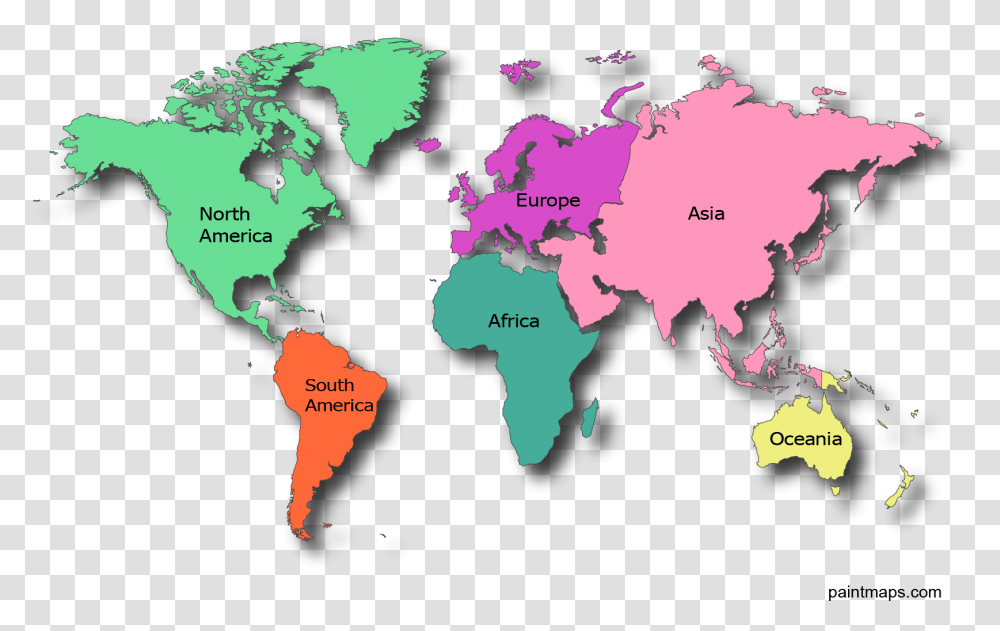 World Continents Political Vector Map Pngsvgepspdfadobe Third World Countries, Diagram, Plot, Atlas, Poster Transparent Png