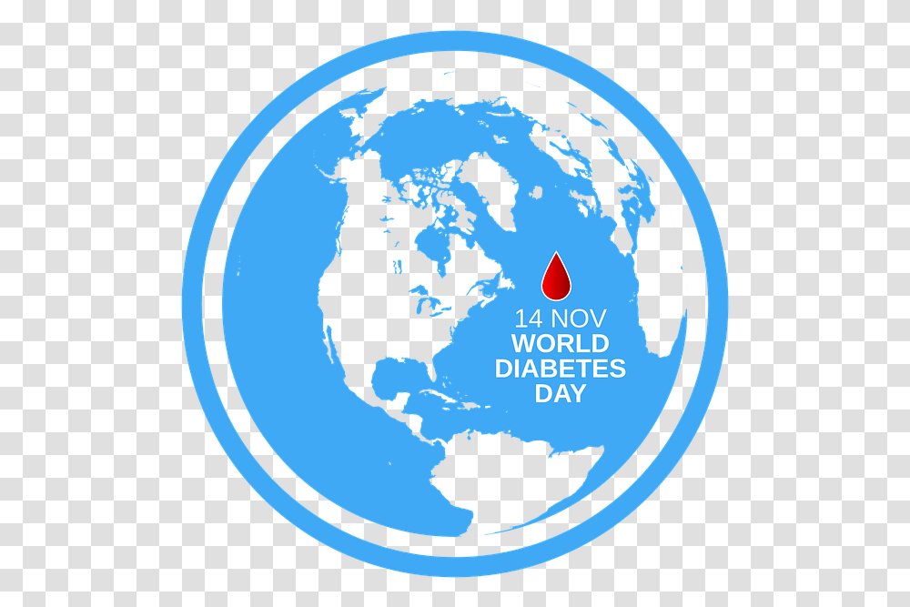 World Diabetes Day Globe, Astronomy, Outer Space, Universe, Planet Transparent Png