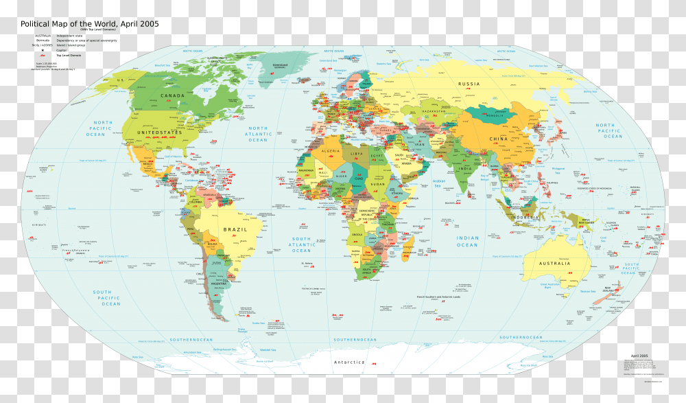 World Domain Extensions Map World Map 2019 Countries, Plot, Diagram, Atlas, Plan Transparent Png