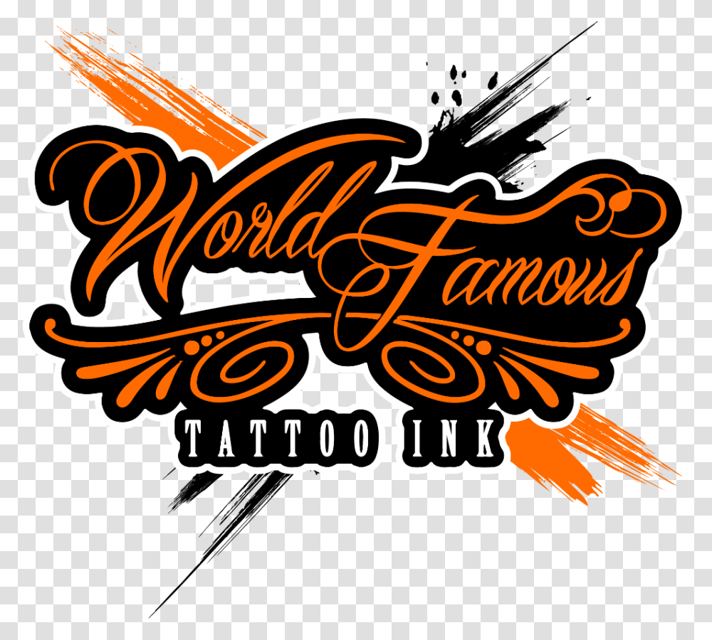 World Famous Tattoo Logo, Label, Trademark Transparent Png