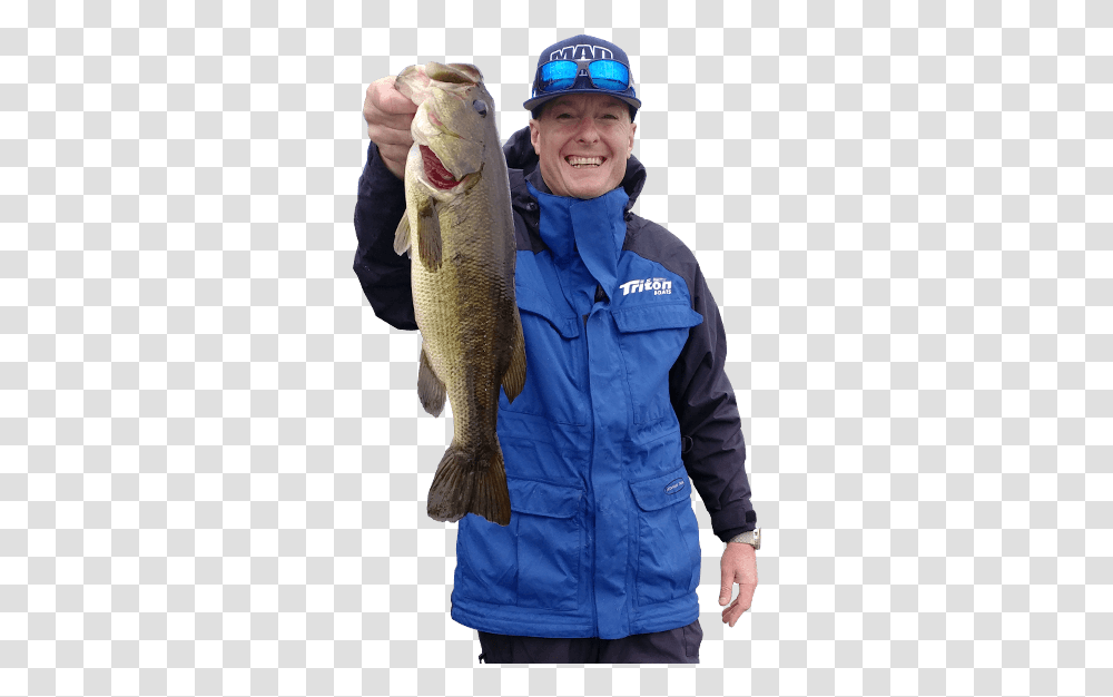 World Fishing Network Fisherman Charlie Moore, Animal, Person, Human, Perch Transparent Png