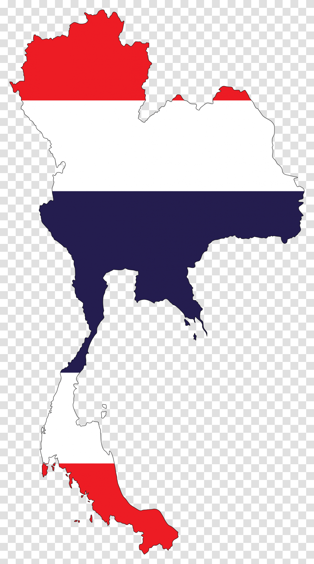 World Flag Thailand Map Outline, Silhouette, Person, Nature, Outdoors Transparent Png