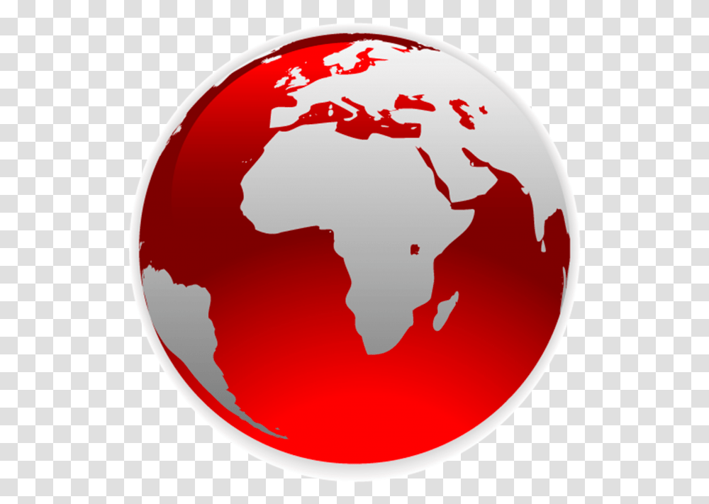 World Globe Image Red Earth, Planet, Outer Space, Astronomy, Universe Transparent Png