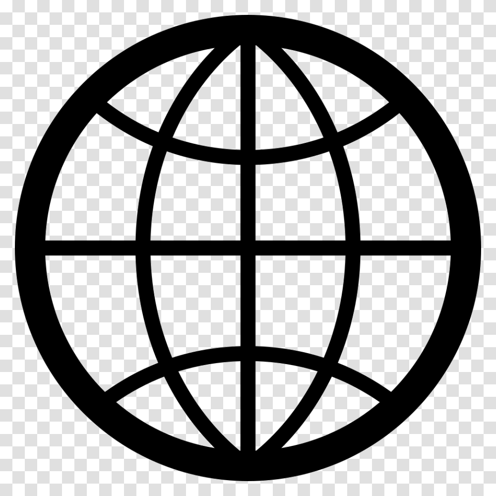 World Globe Internet Network Website Logo, Sphere, Lamp, Silhouette, Astronomy Transparent Png
