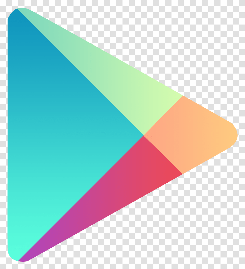 World Google Play Logo Play Store Icon Background, Triangle, Crayon Transparent Png