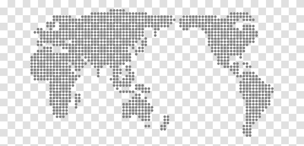World Mao Dots Clipart World Map Design Green, Pattern, Plot, Fractal Transparent Png