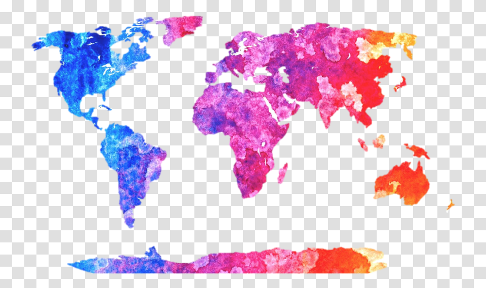 World Map Background Watercolor World Map, Plot, Diagram, Pattern, Mineral Transparent Png