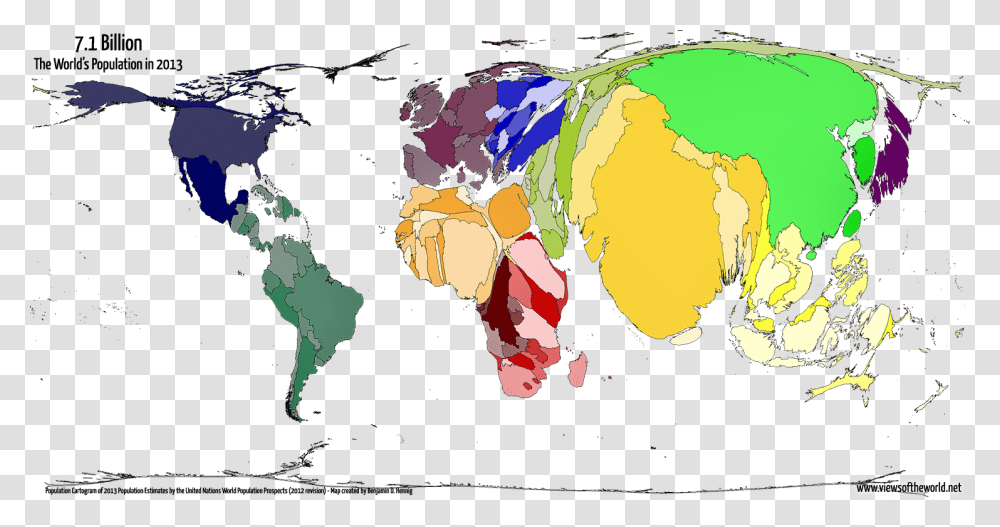 World Map By Economic Size, Plant, Food Transparent Png