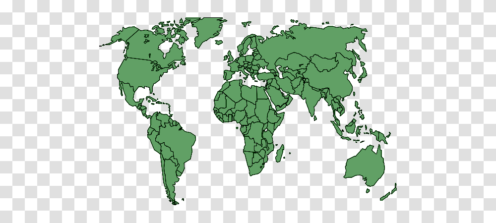 World Map, Diagram, Atlas, Plot, Green Transparent Png