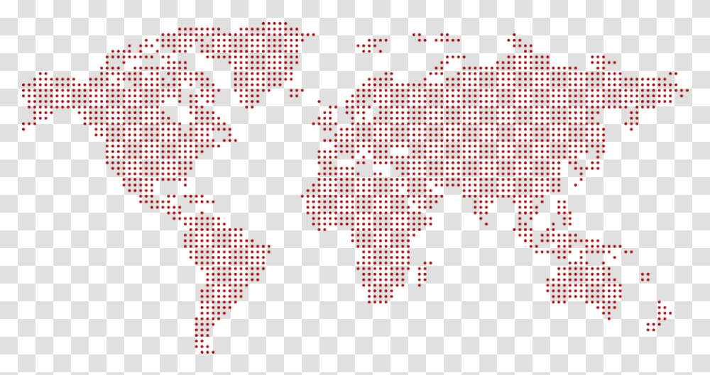World Map Dotted, Person, Human Transparent Png